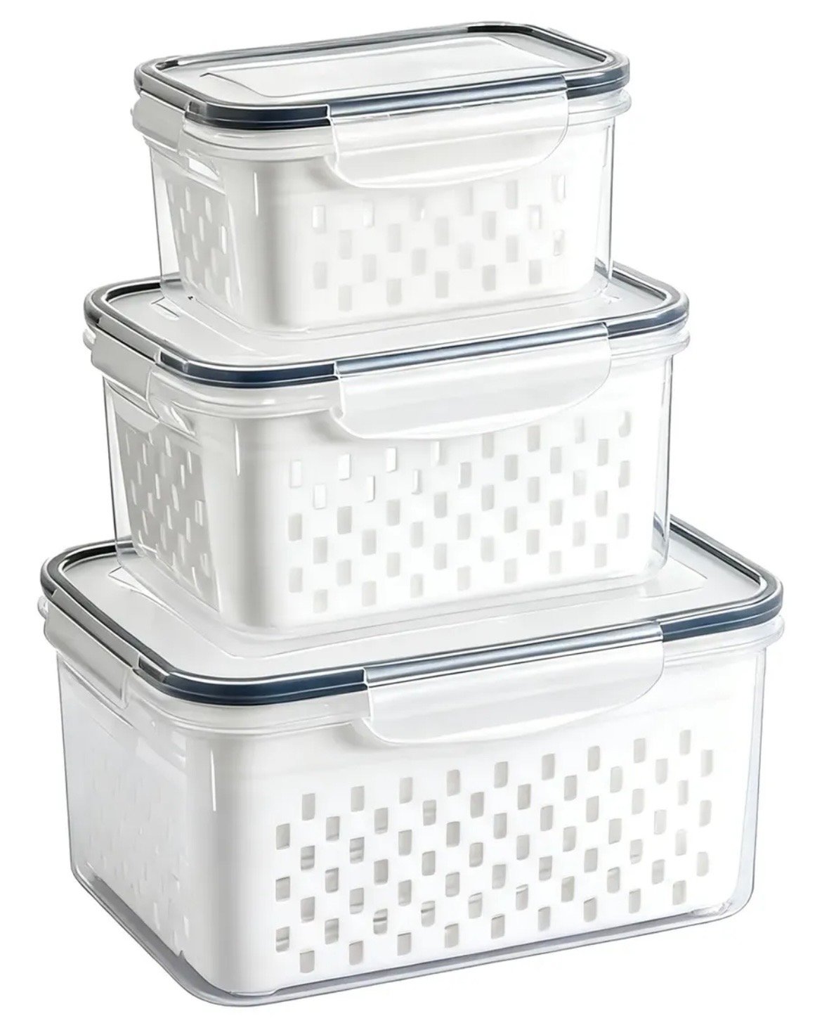 Kit Organizador de Geladeira R$35,90