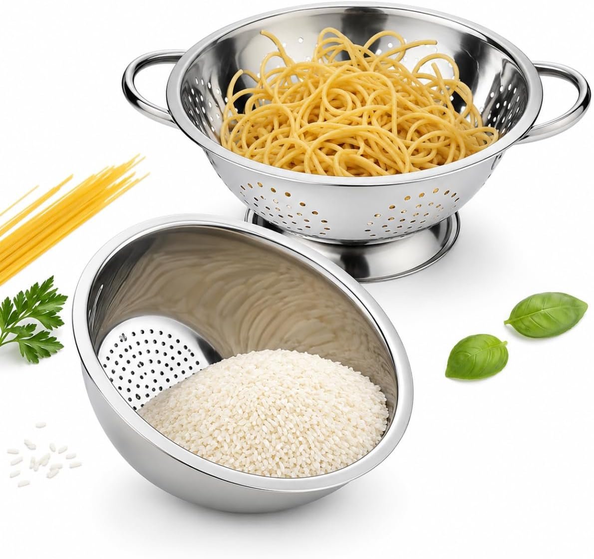 Escorredor de Macarrão + Arroz R$49,97